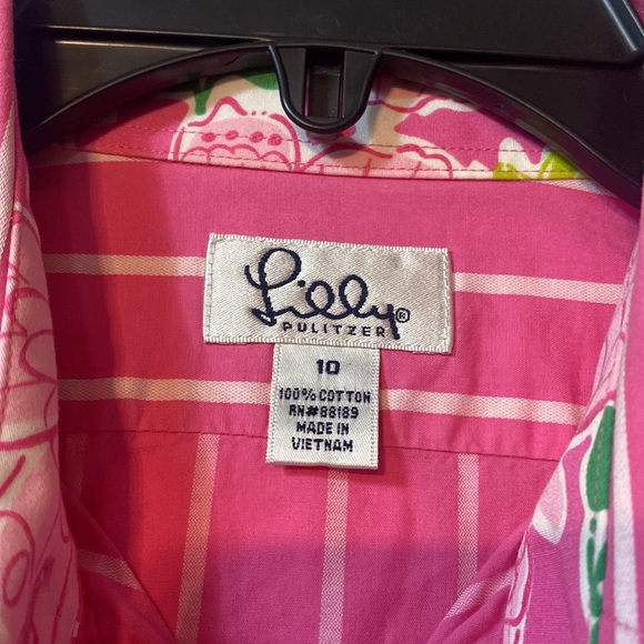 Lilly Pulitzer button down - Picture 2 of 3